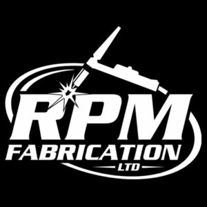 RPM Fab Hoodie White Print  Design